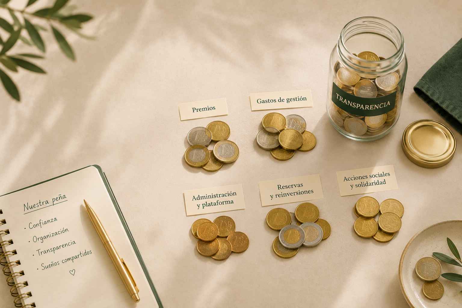 A dónde va cada euro de tu cuota